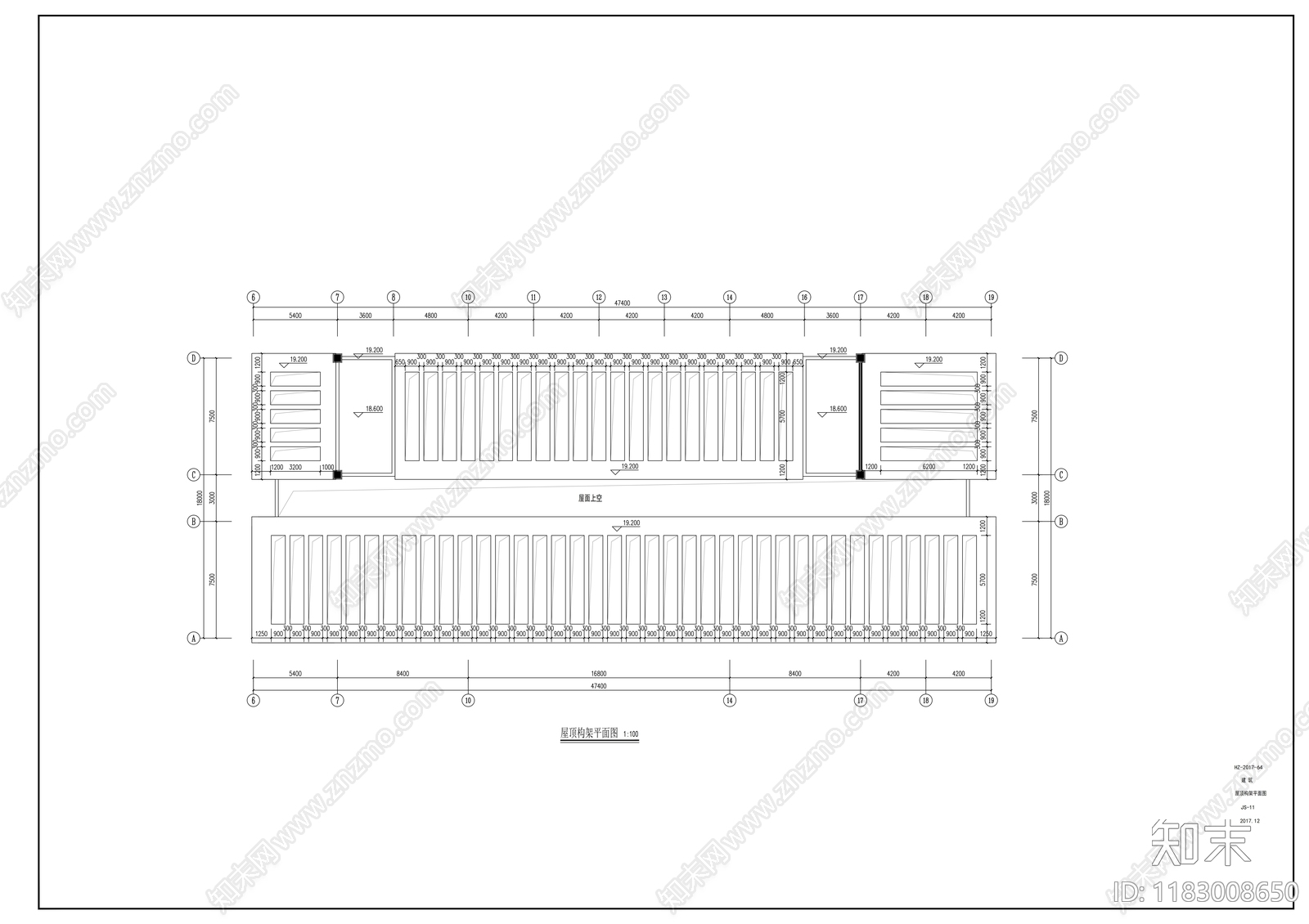 现代学校建筑cad施工图下载【ID:1183008650】