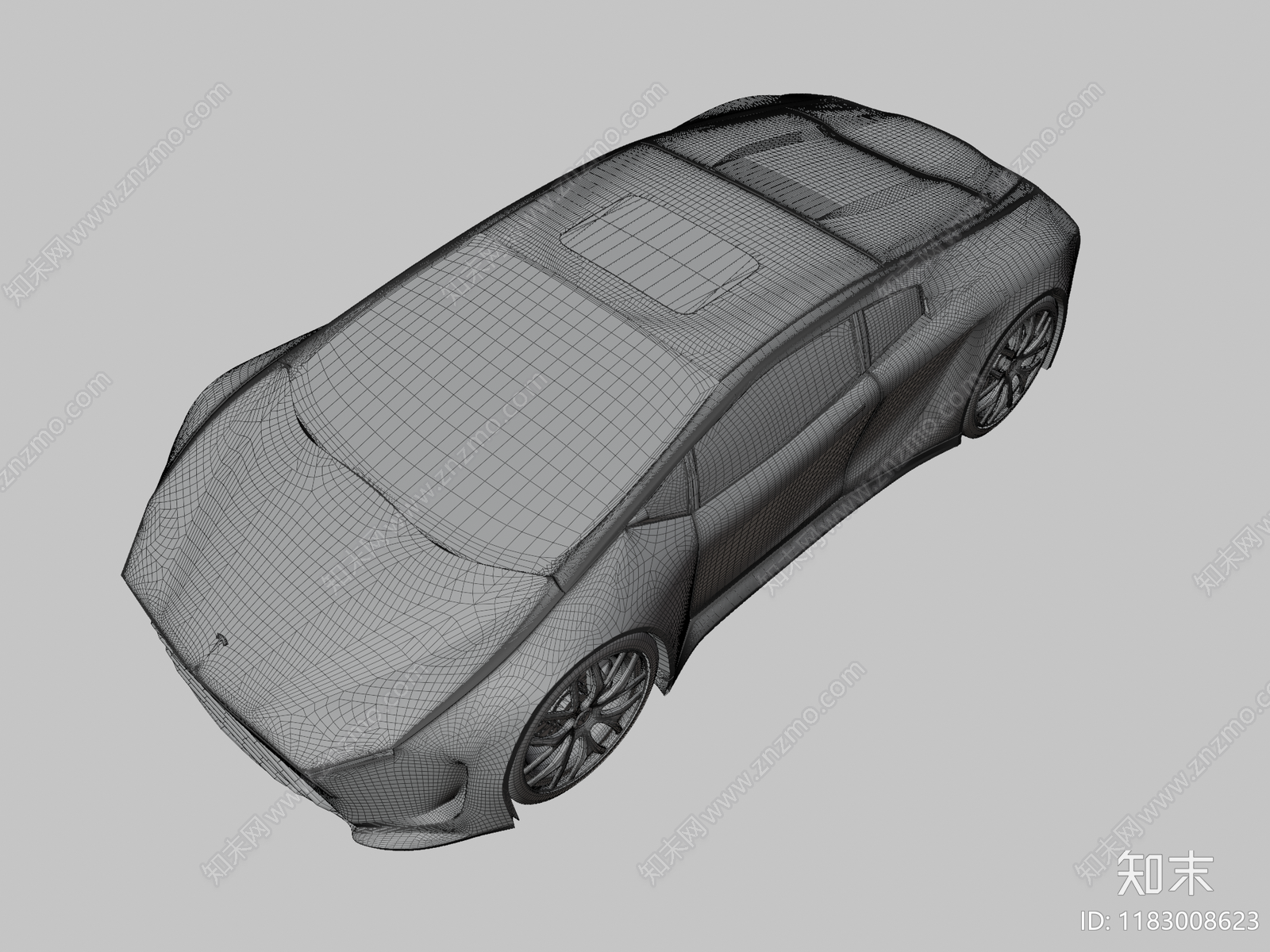 汽车3D模型下载【ID:1183008623】