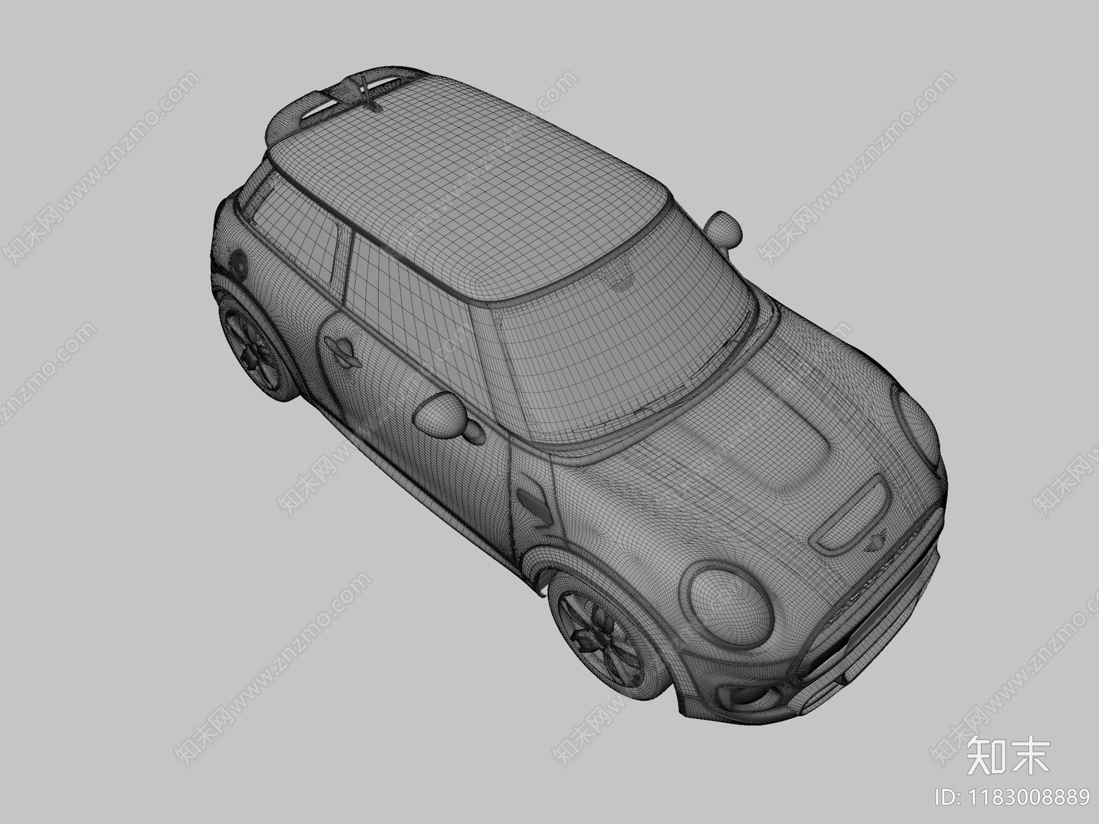 汽车3D模型下载【ID:1183008889】