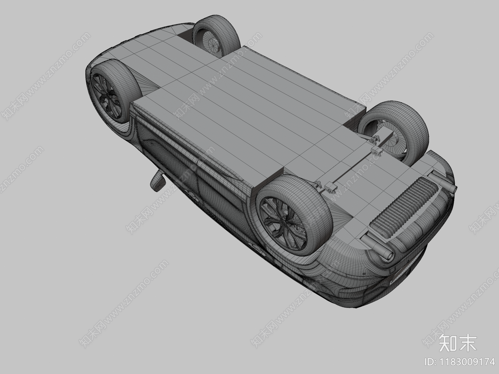 汽车3D模型下载【ID:1183009174】