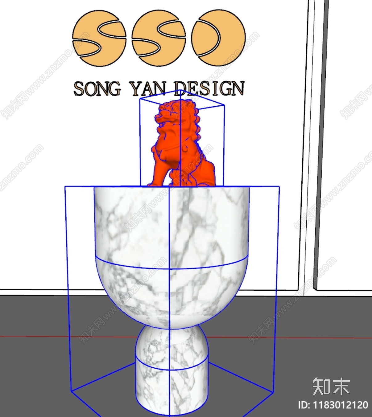 法式意式茶几SU模型下载【ID:1183012120】