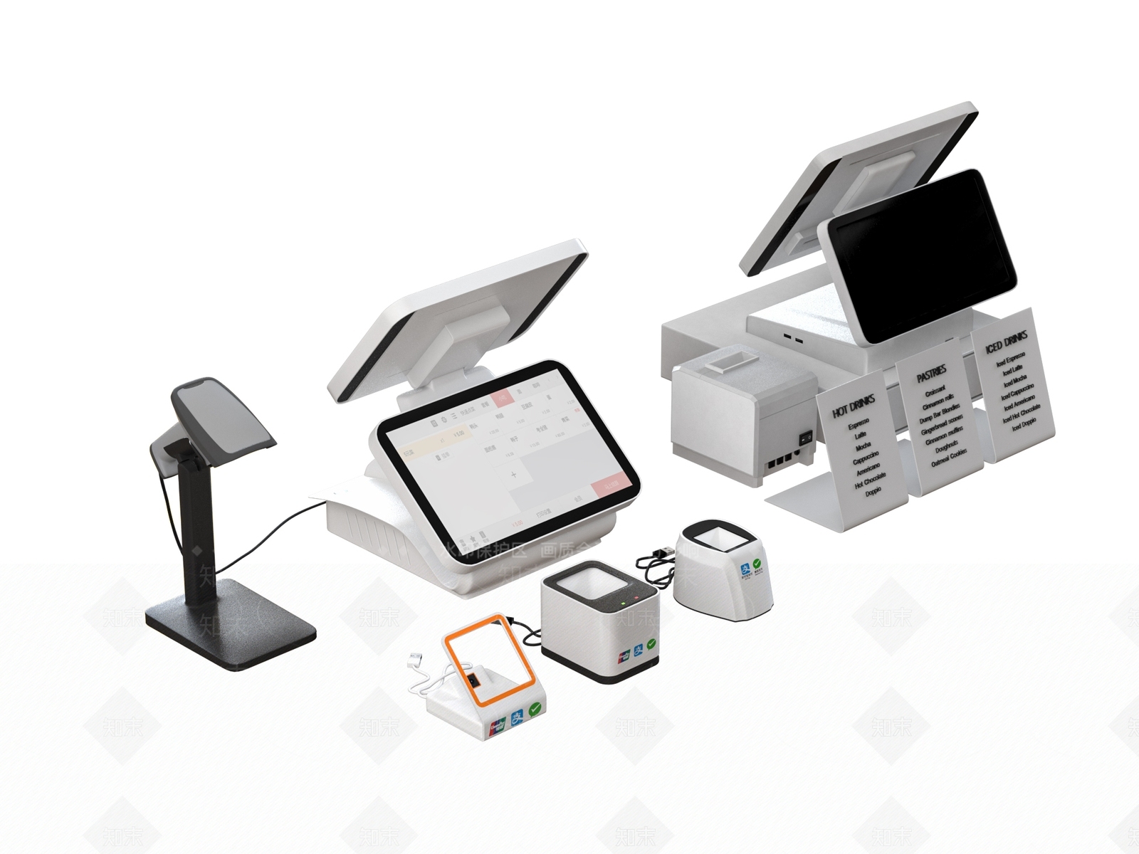 现代公用器材3D模型下载【ID:1183017748】