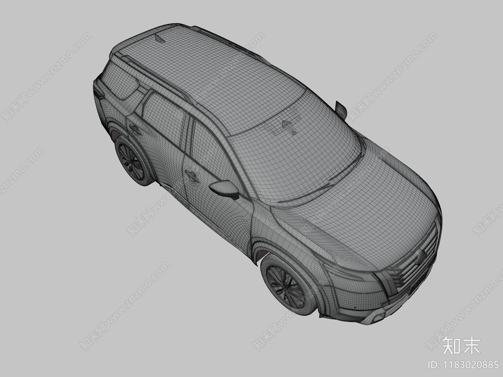 汽车3D模型下载【ID:1183020885】