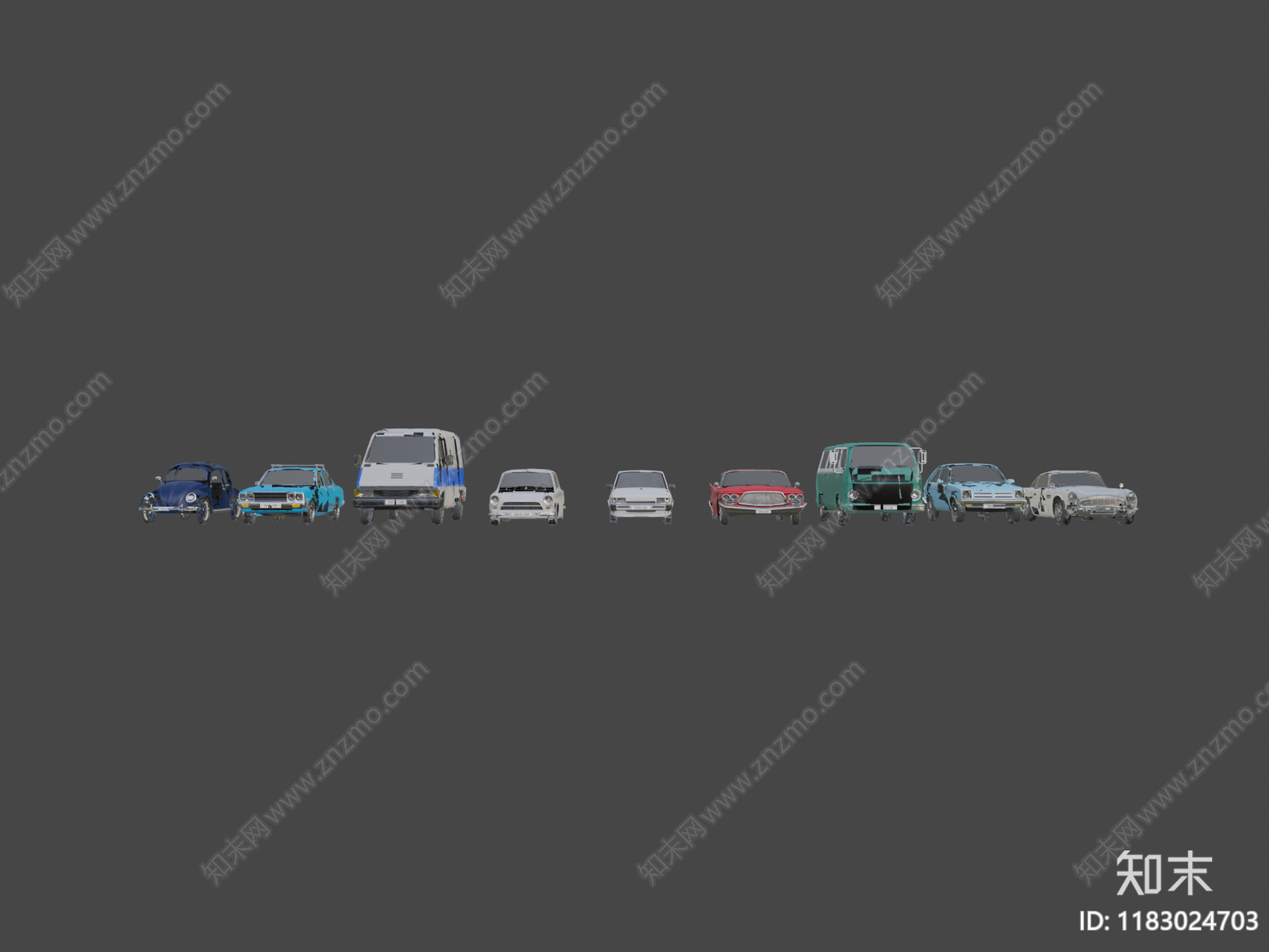 汽车3D模型下载【ID:1183024703】