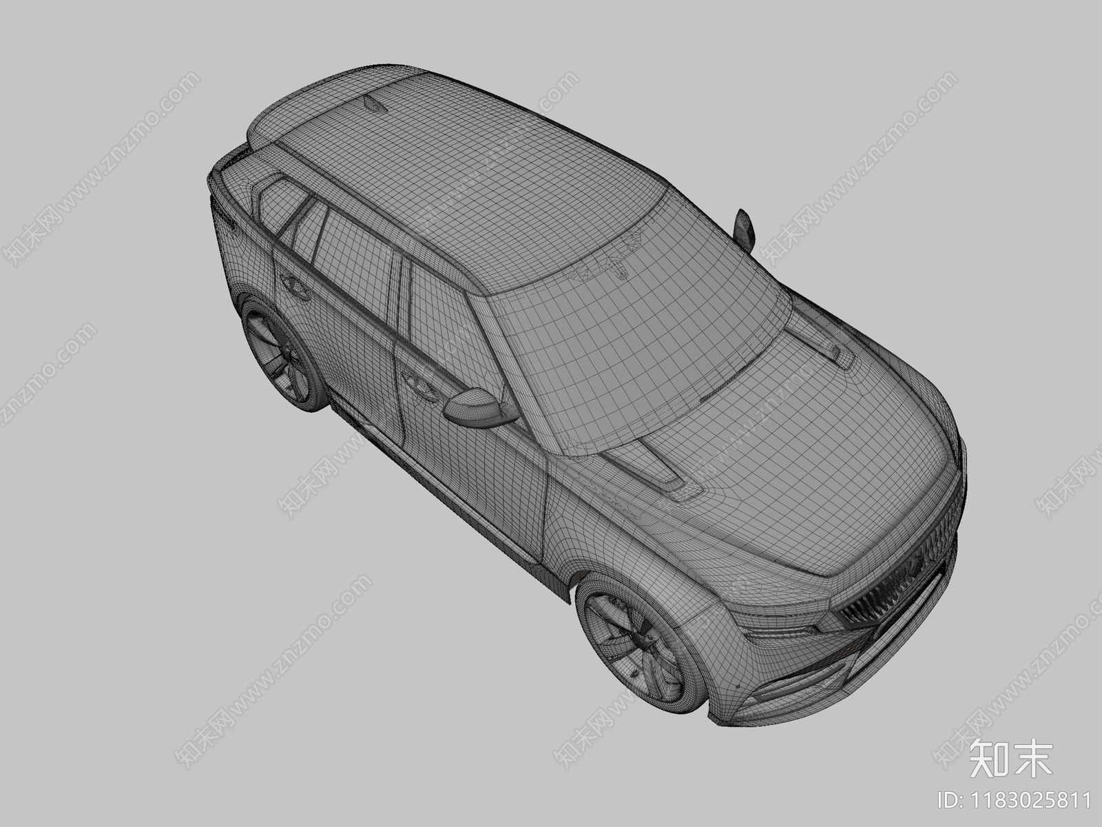 汽车3D模型下载【ID:1183025811】