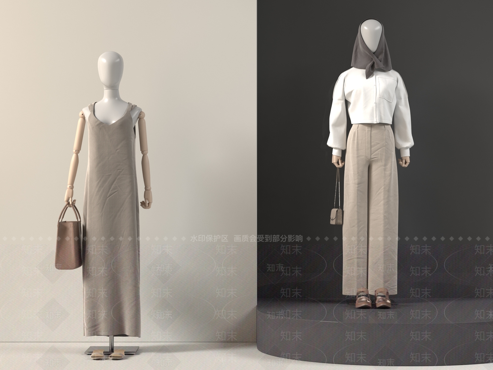 模特SU模型下载【ID:1183038618】