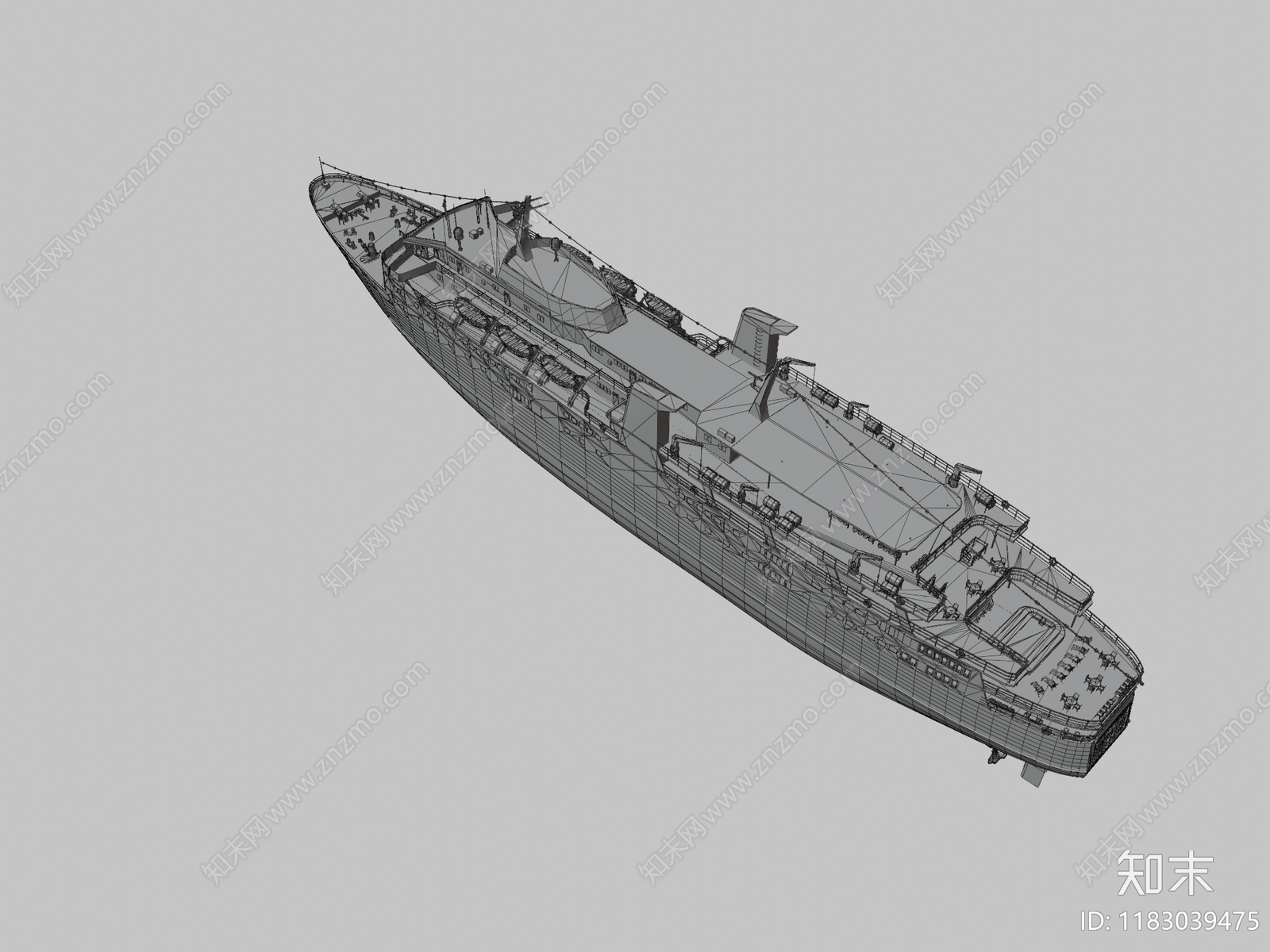 船3D模型下载【ID:1183039475】