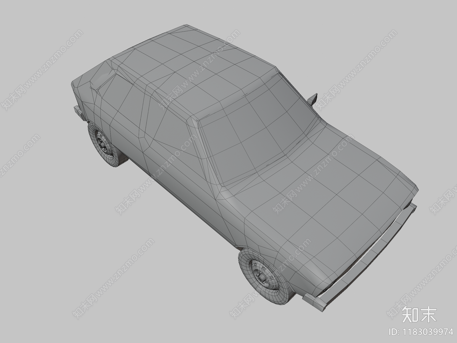 汽车3D模型下载【ID:1183039974】