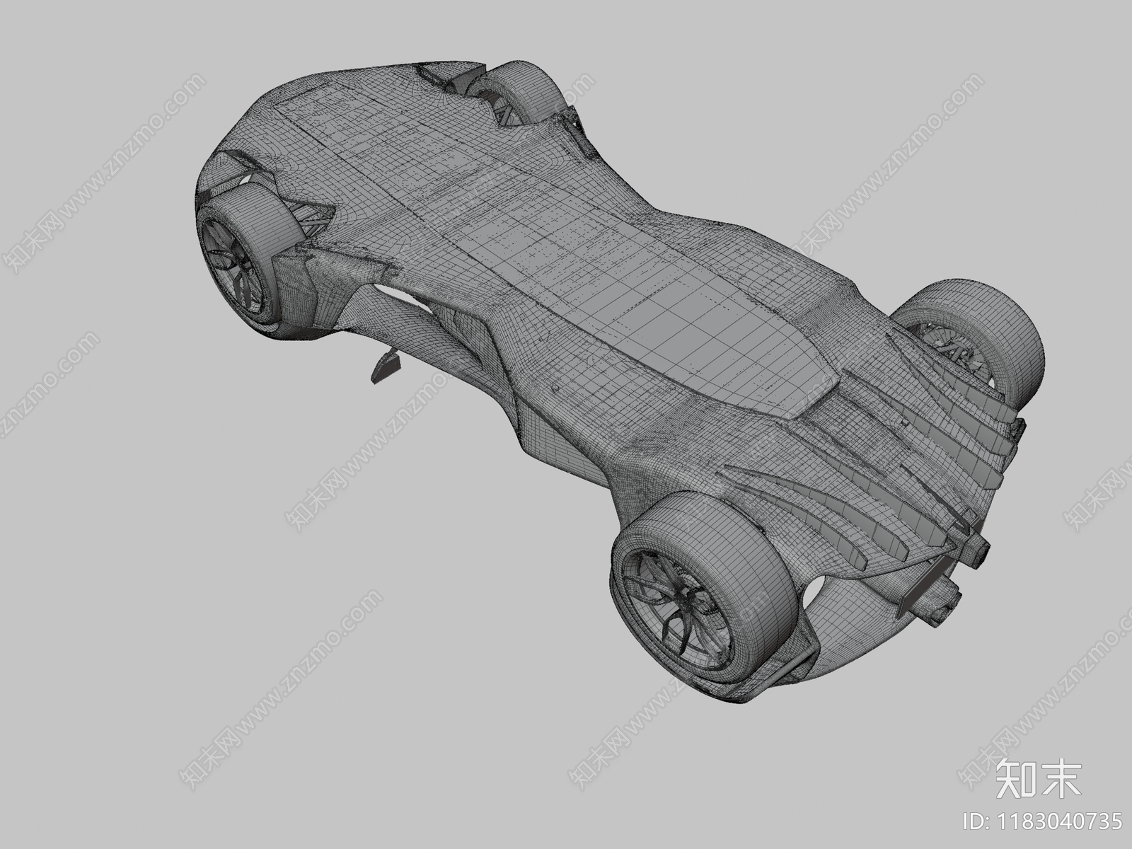 摩托车3D模型下载【ID:1183040735】