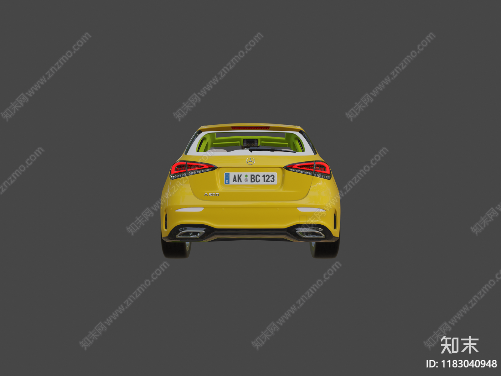 汽车3D模型下载【ID:1183040948】