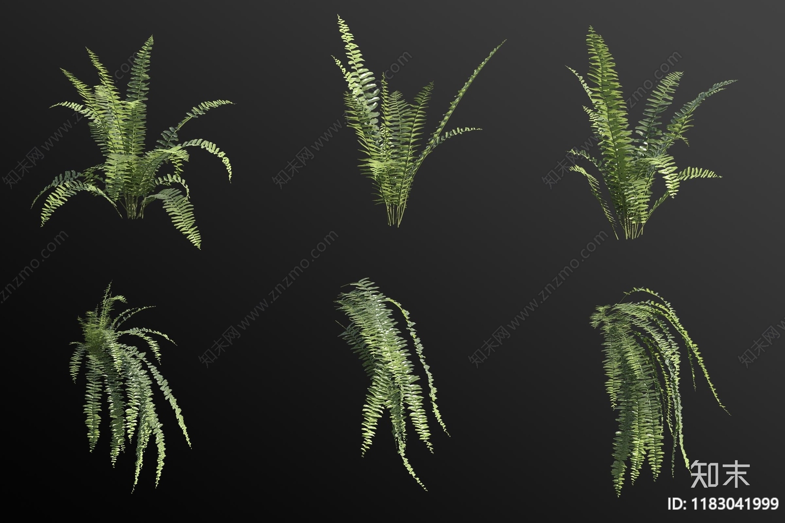 花草组合3D模型下载【ID:1183041999】