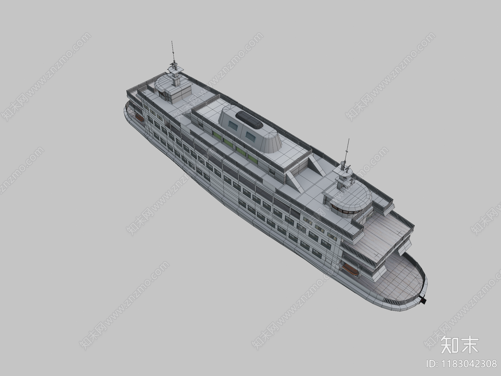 船3D模型下载【ID:1183042308】