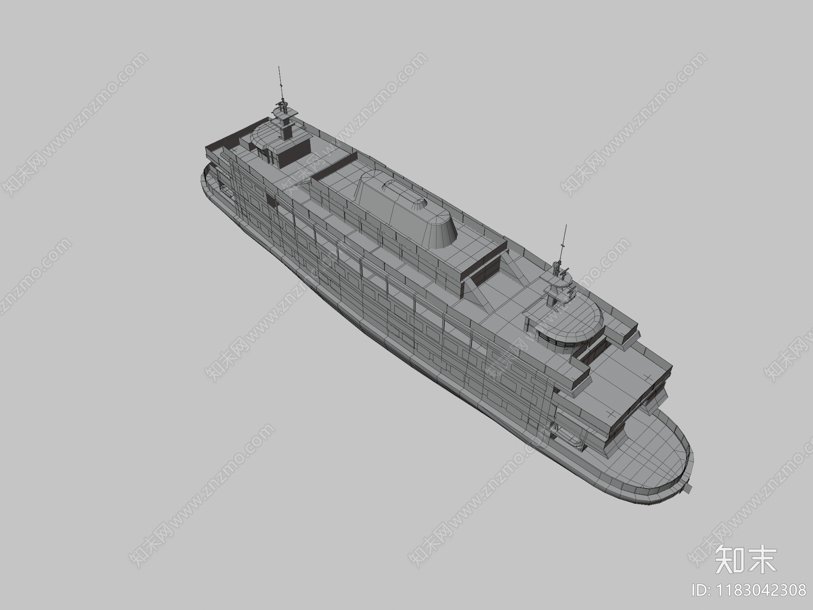 船3D模型下载【ID:1183042308】