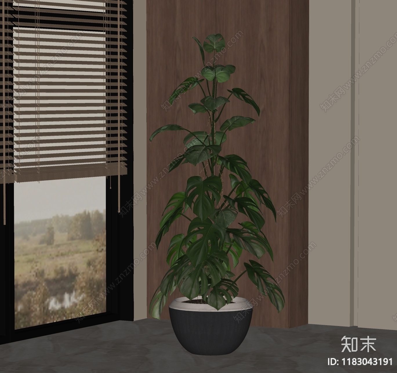 盆栽SU模型下载【ID:1183043191】