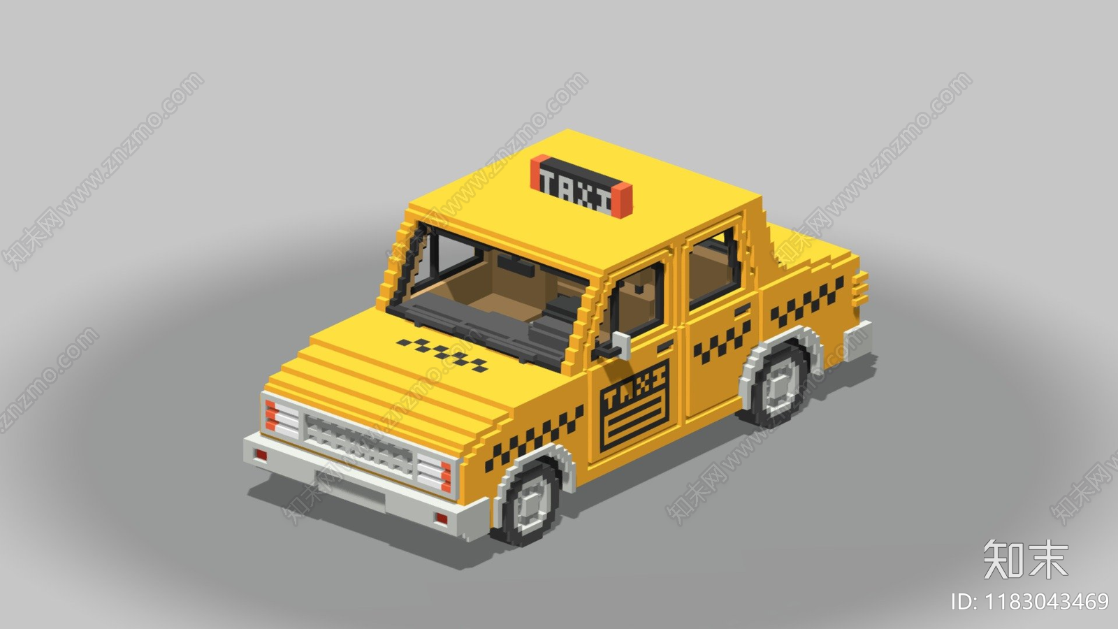 汽车3D模型下载【ID:1183043469】