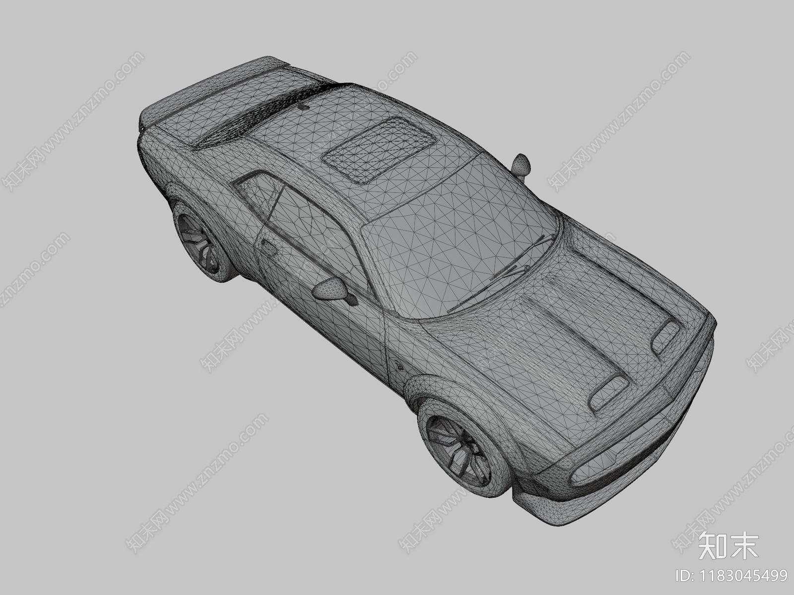 汽车3D模型下载【ID:1183045499】