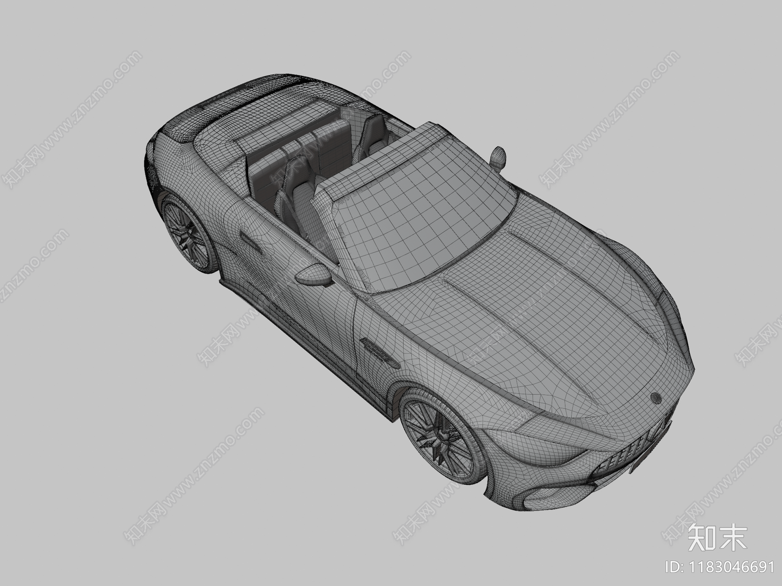 汽车3D模型下载【ID:1183046691】