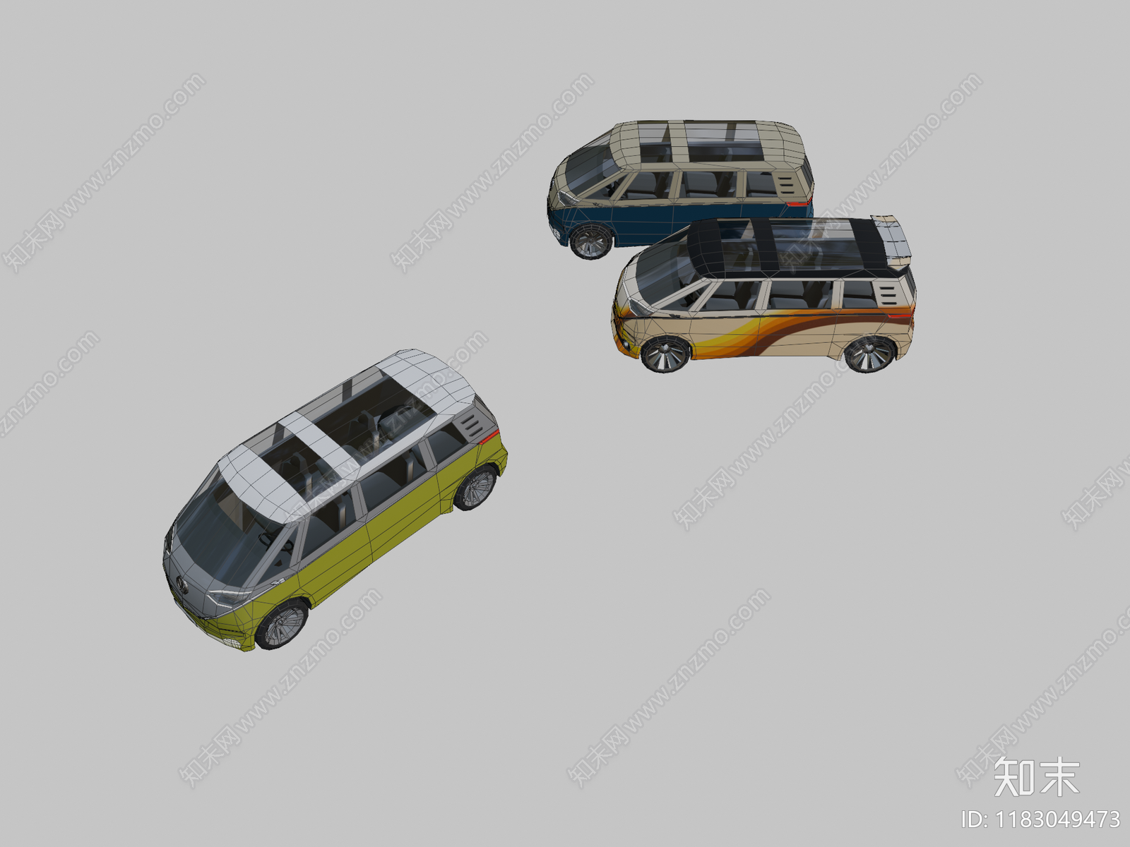 汽车3D模型下载【ID:1183049473】