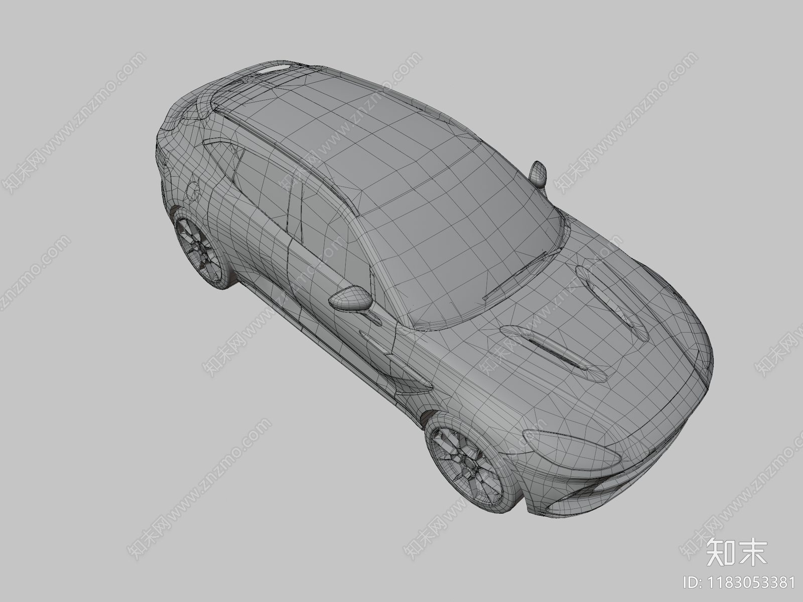 汽车3D模型下载【ID:1183053381】