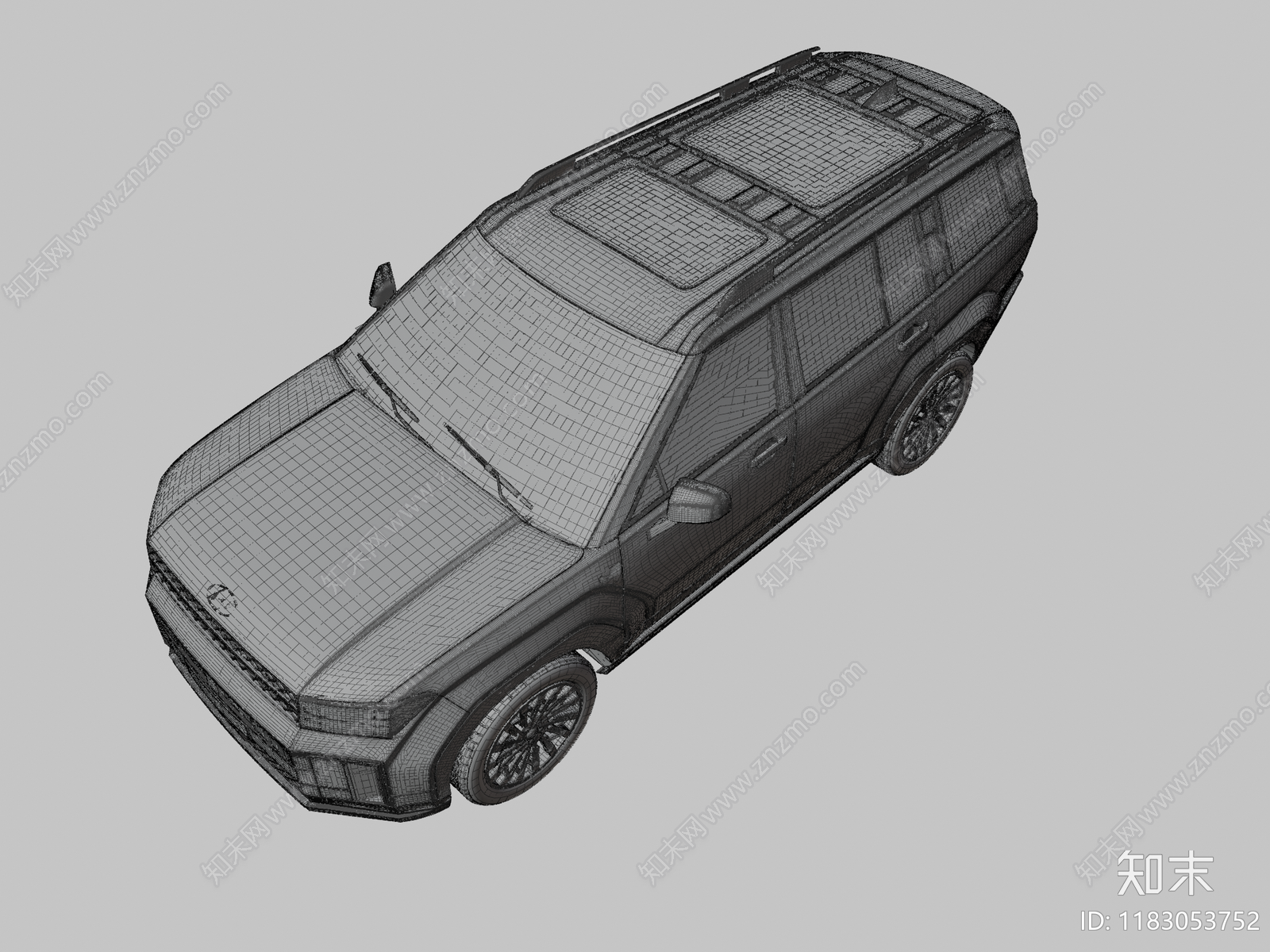 汽车3D模型下载【ID:1183053752】