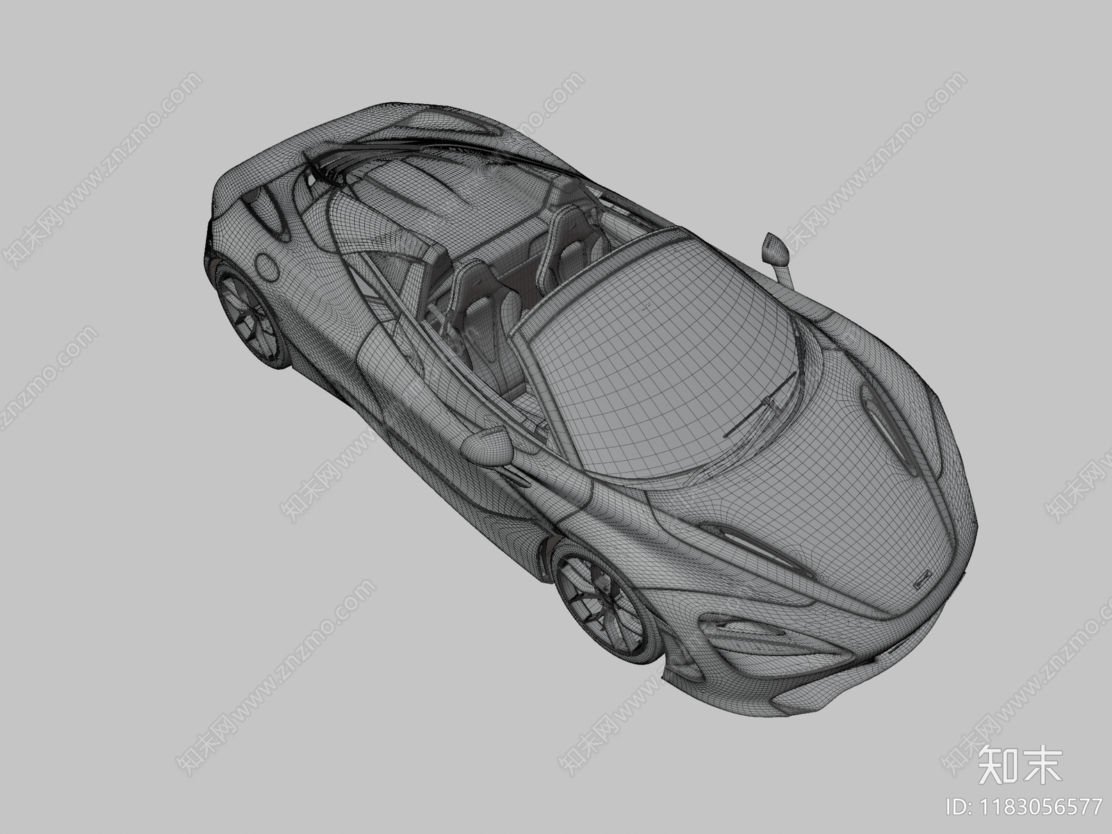 汽车3D模型下载【ID:1183056577】