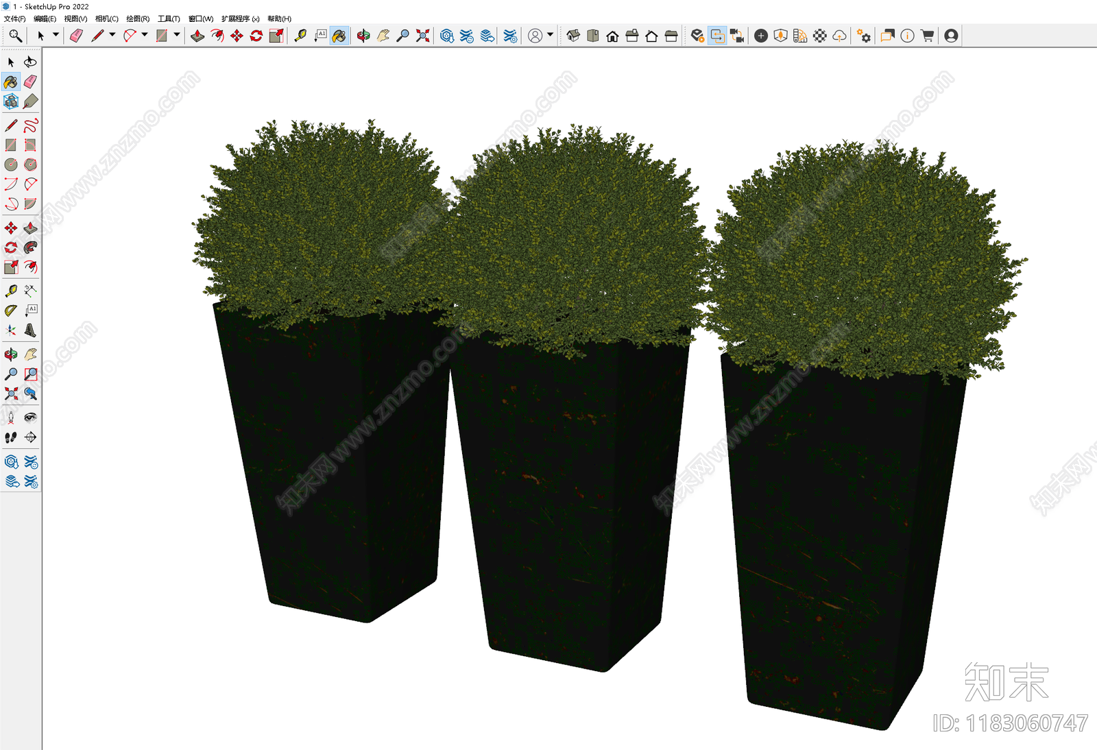 盆栽SU模型下载【ID:1183060747】