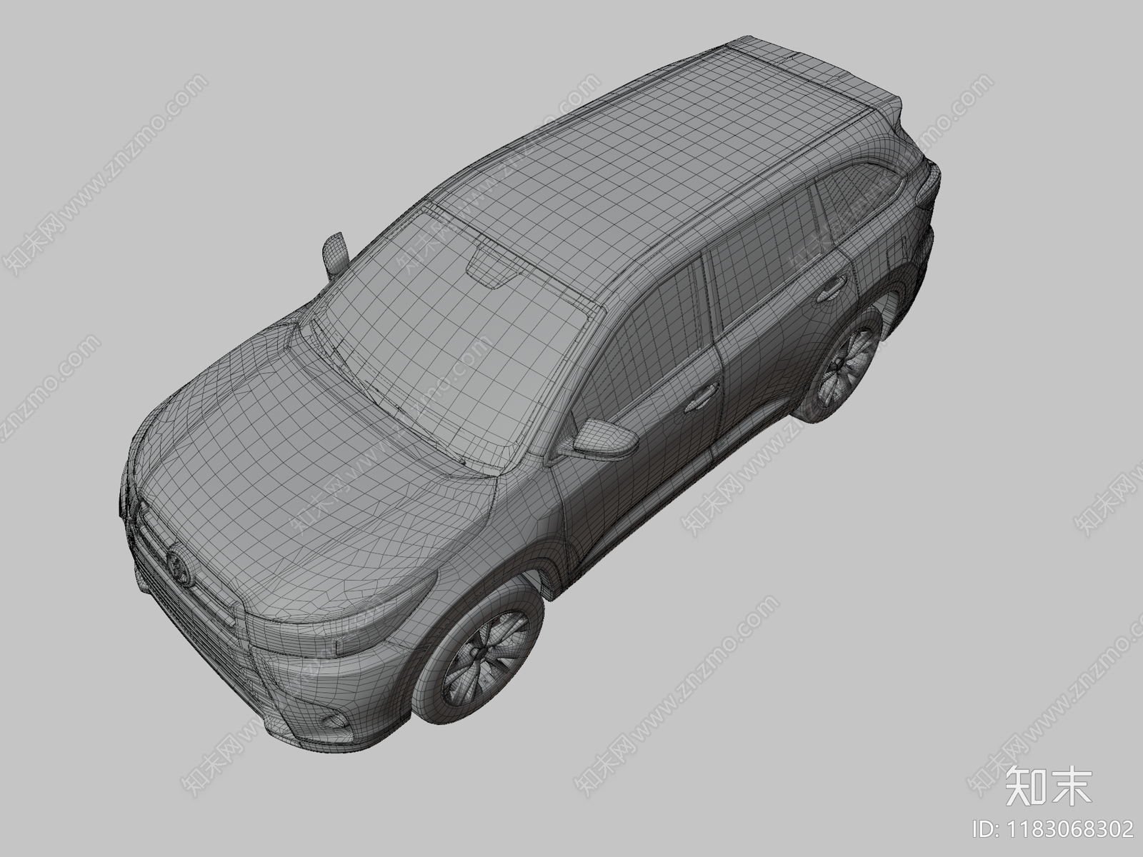 汽车3D模型下载【ID:1183068302】