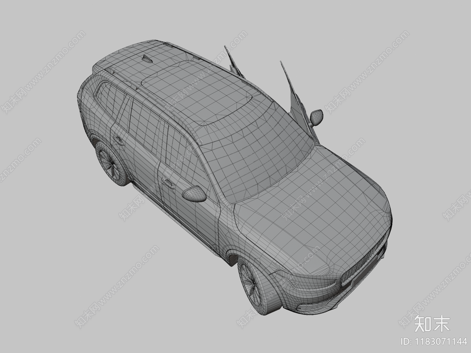 汽车3D模型下载【ID:1183071144】