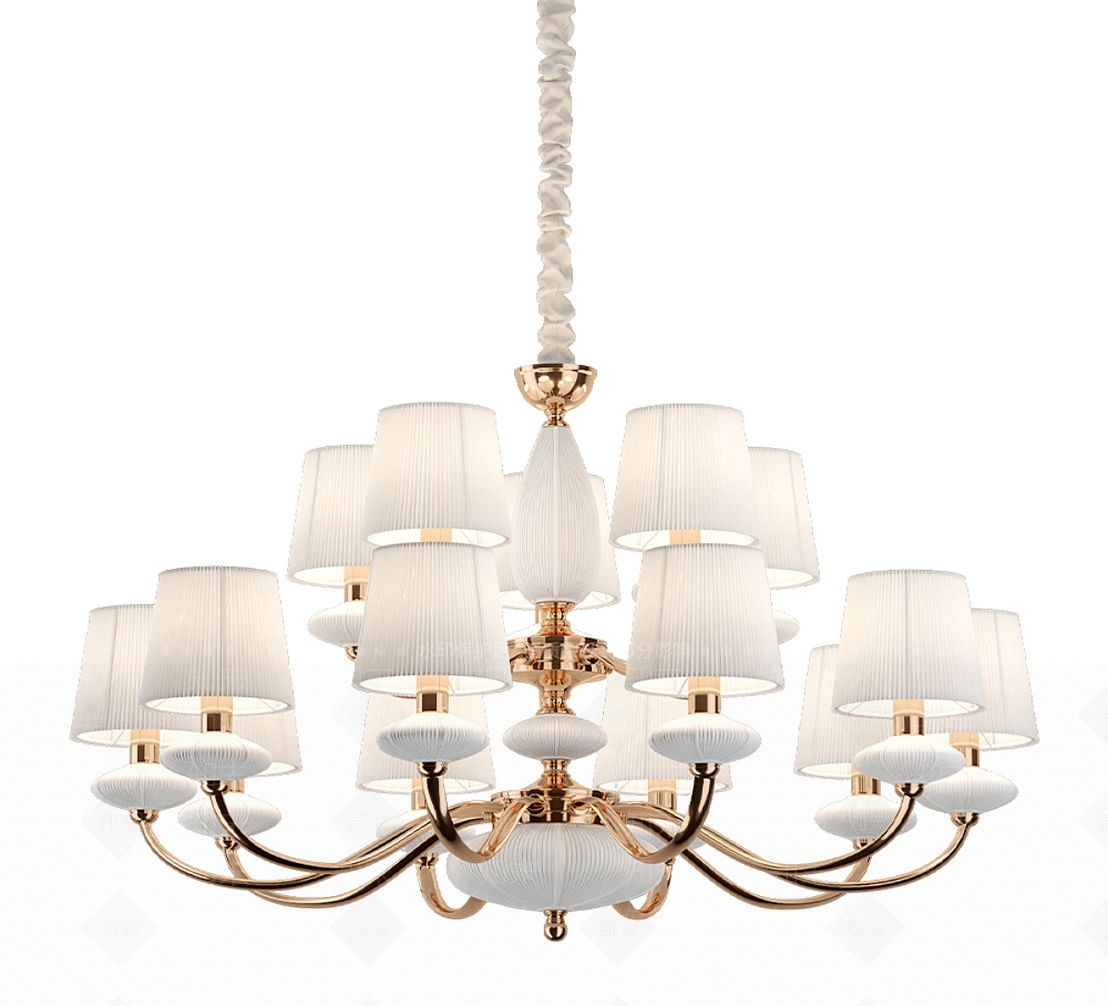 现代欧式吊灯SU模型下载【ID:1183072962】