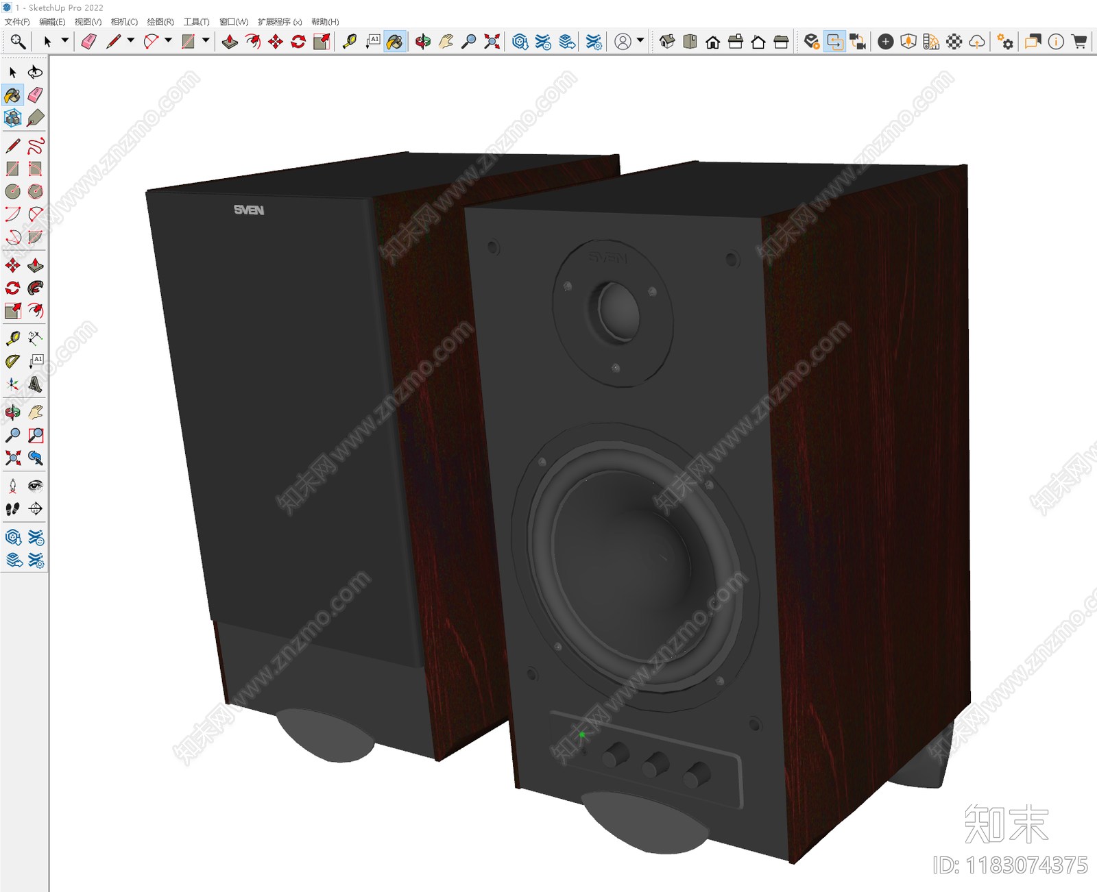 音响SU模型下载【ID:1183074375】
