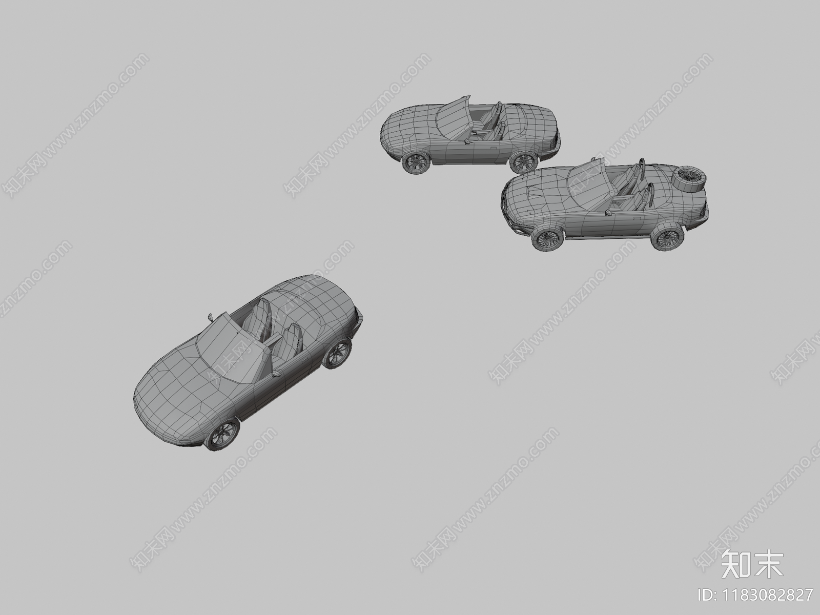 汽车3D模型下载【ID:1183082827】