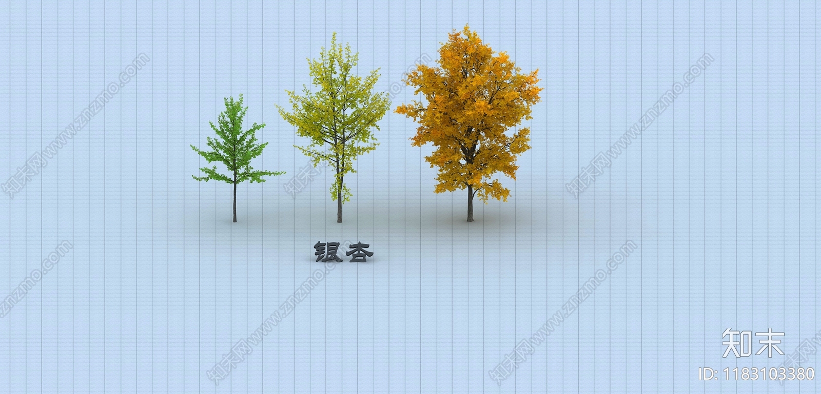 景观树3D模型下载【ID:1183103380】