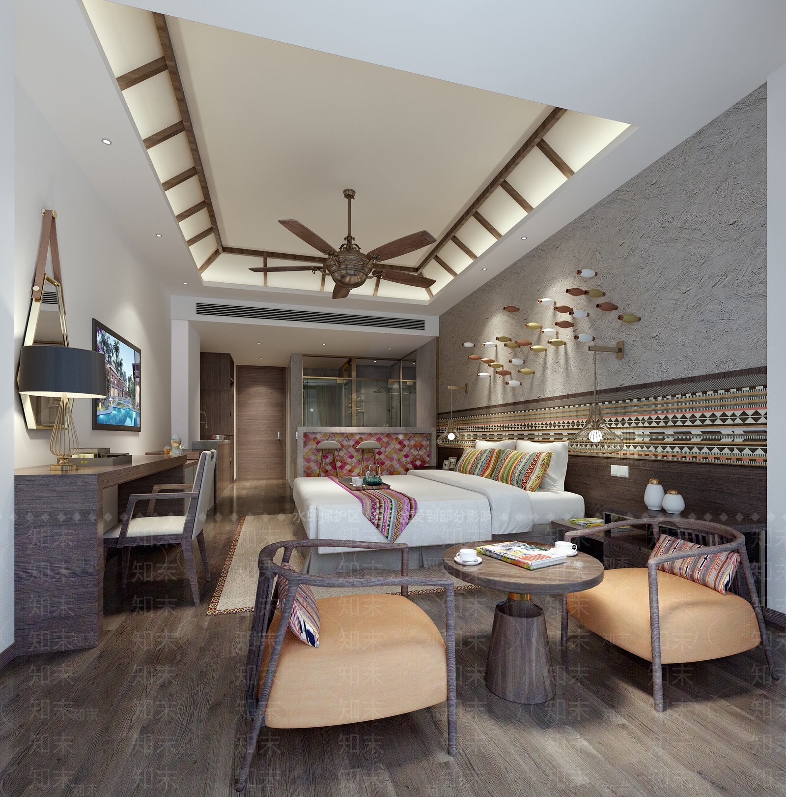 现代酒店3D模型下载【ID:1183126472】