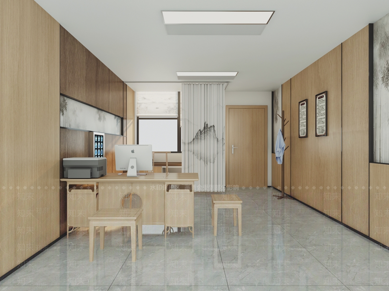 现代电竞房3D模型下载【ID:1183126983】