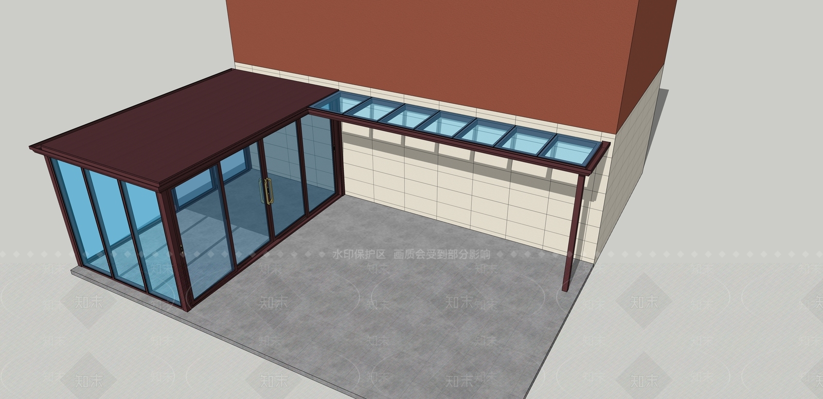 现代其他娱乐室SU模型下载【ID:1183134334】