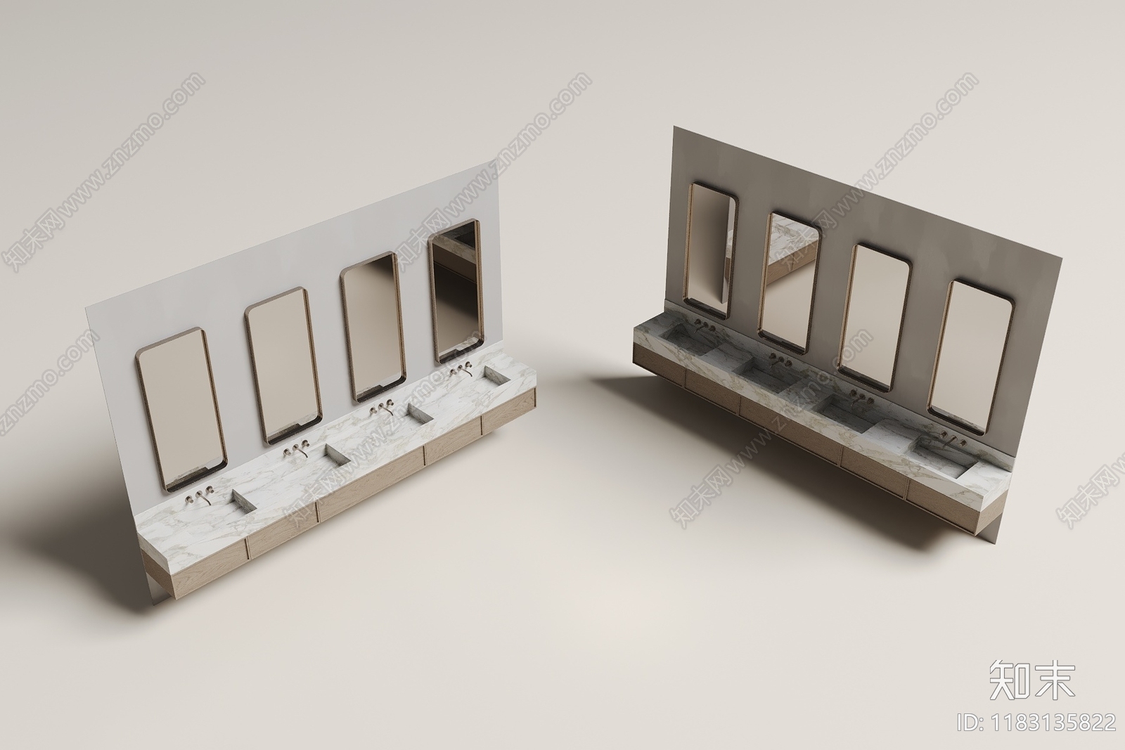 洗手台3D模型下载【ID:1183135822】