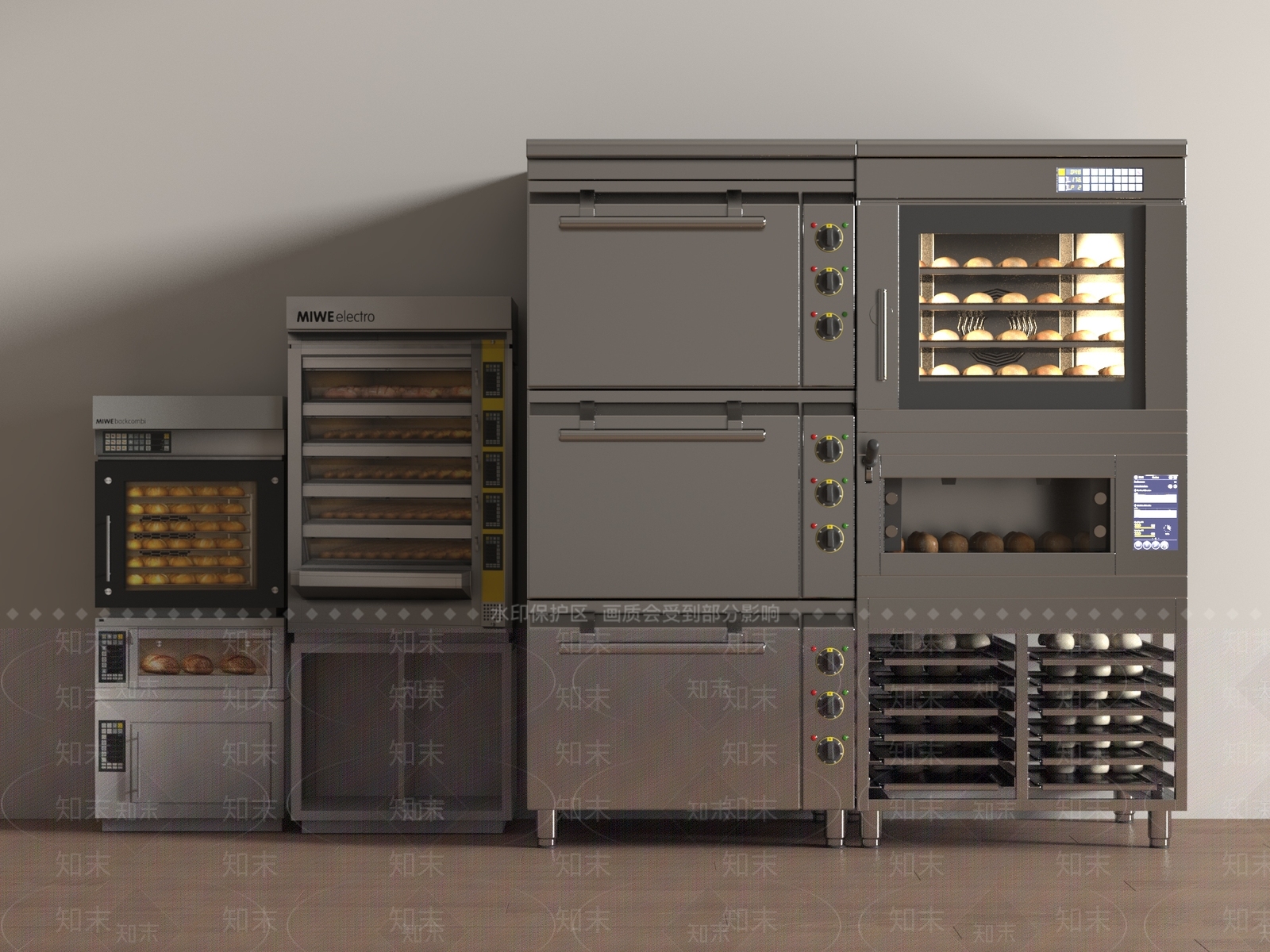 烤箱SU模型下载【ID:1183137116】