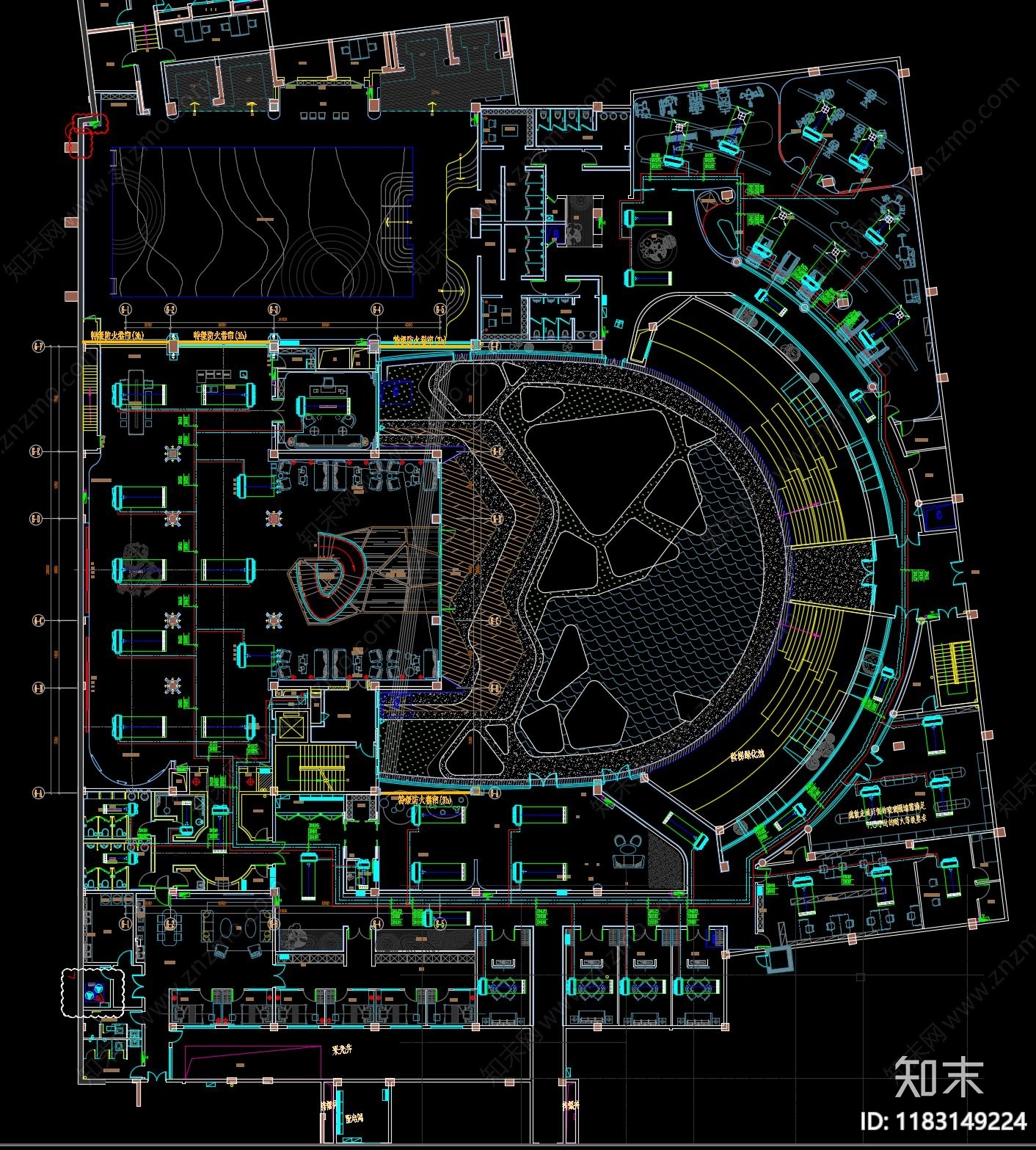 电气图cad施工图下载【ID:1183149224】