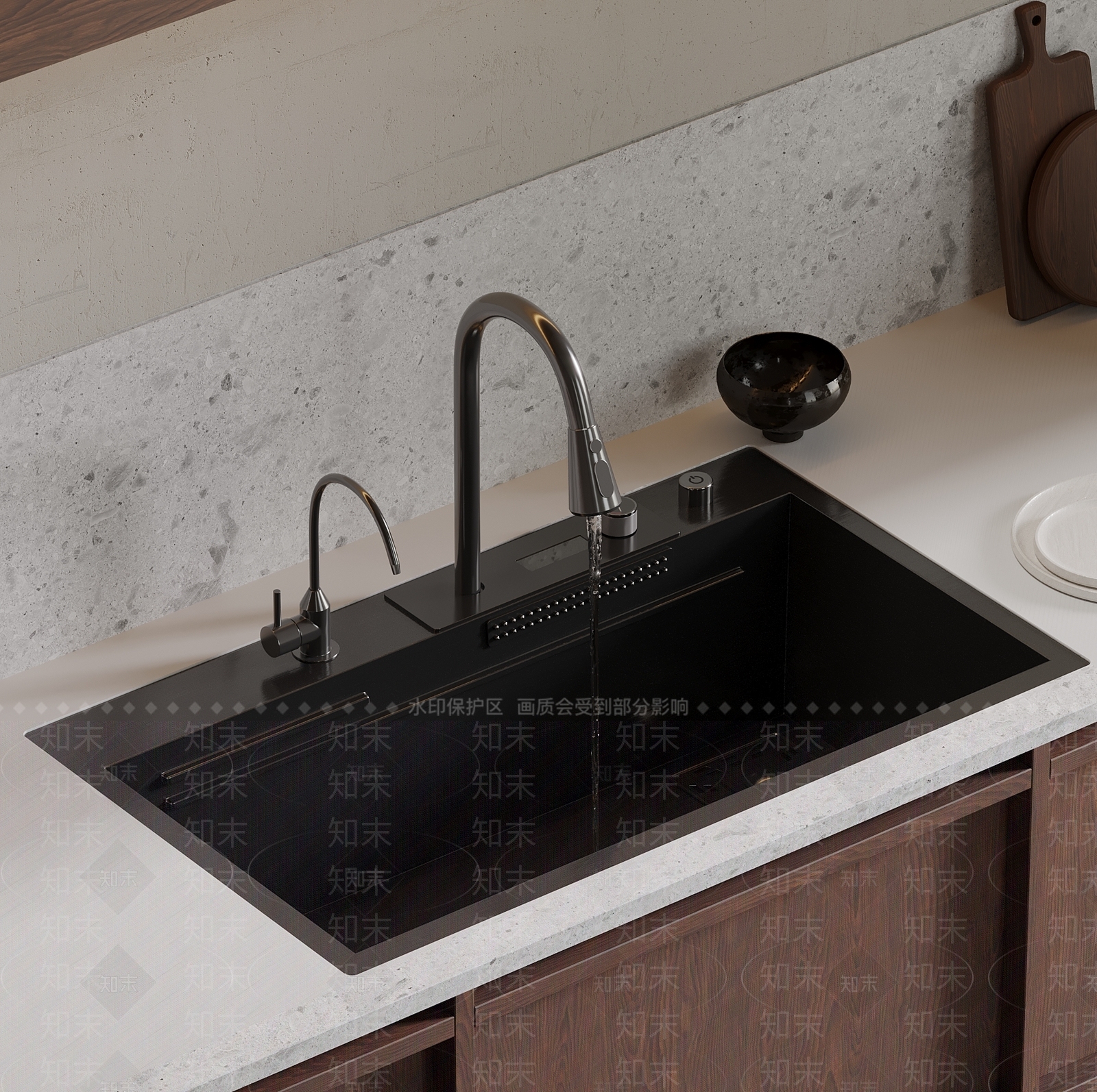 水槽3D模型下载【ID:1183152262】