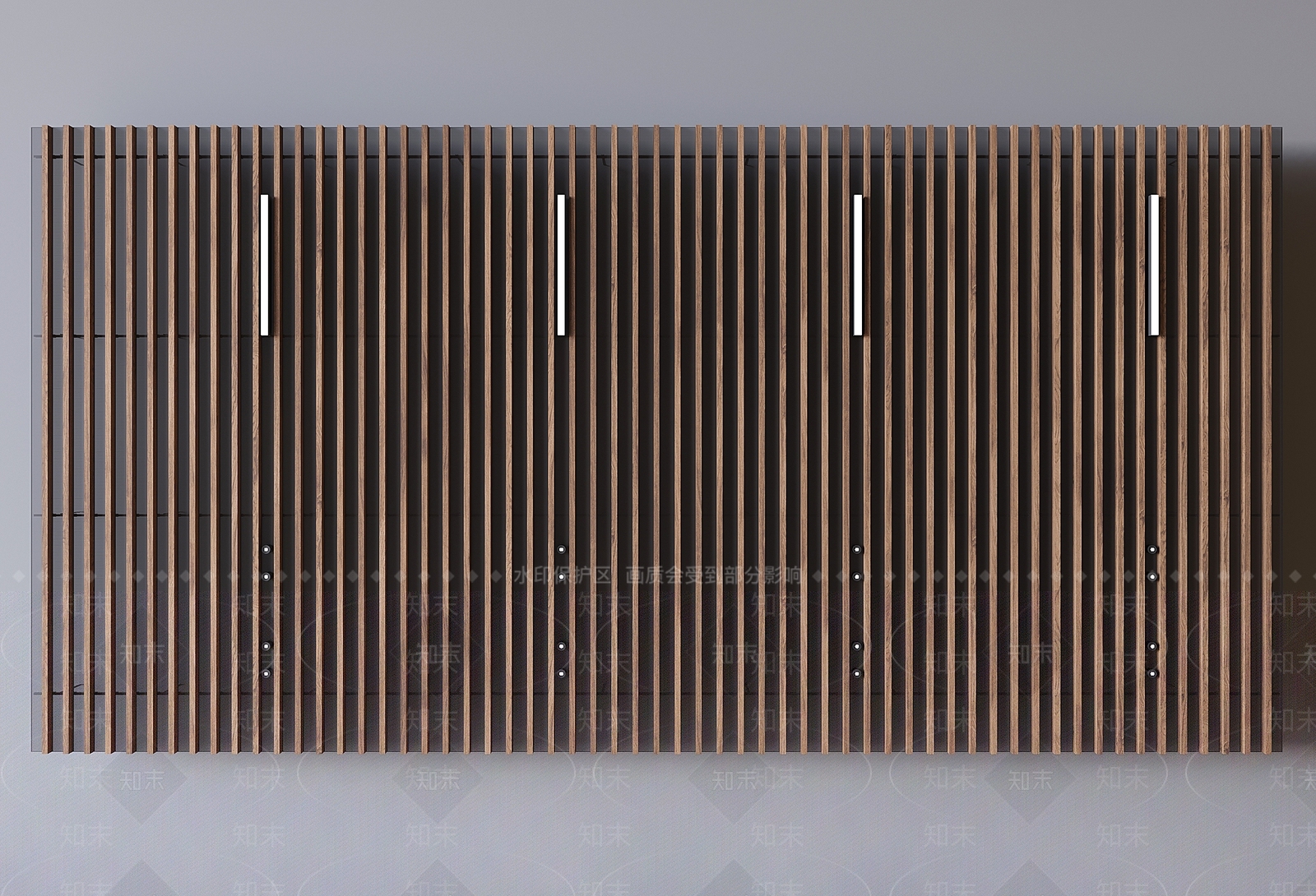 现代吊顶SU模型下载【ID:1183157519】