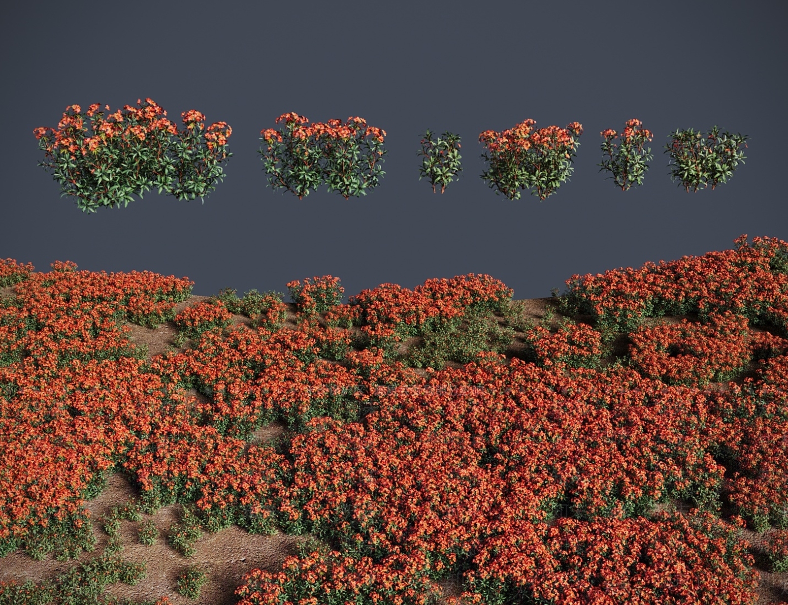 灌木3D模型下载【ID:1183188260】