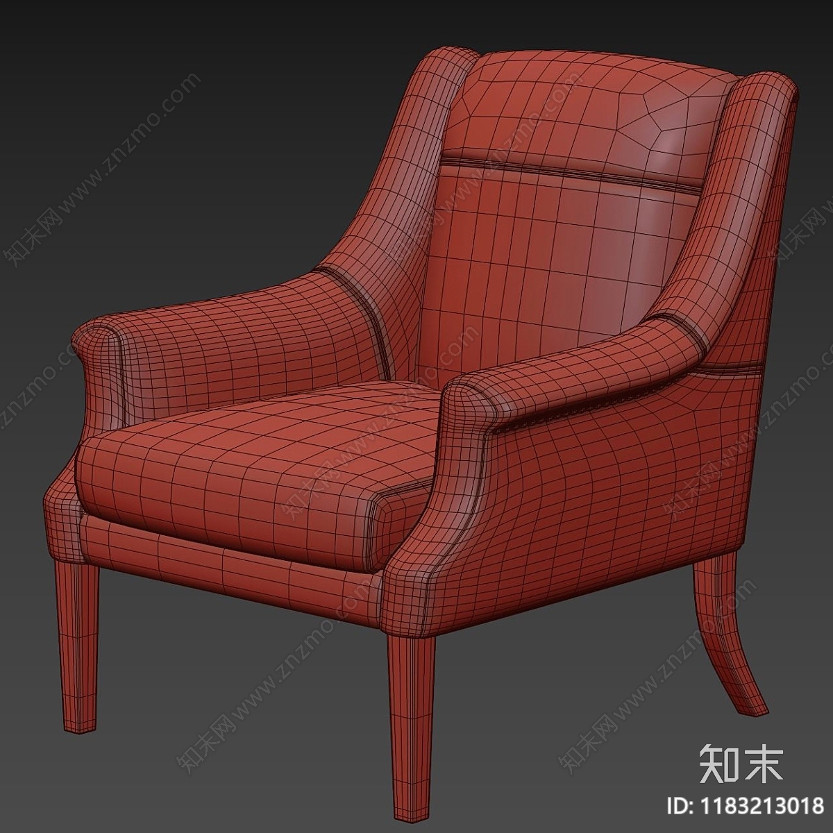 休闲椅3D模型下载【ID:1183213018】