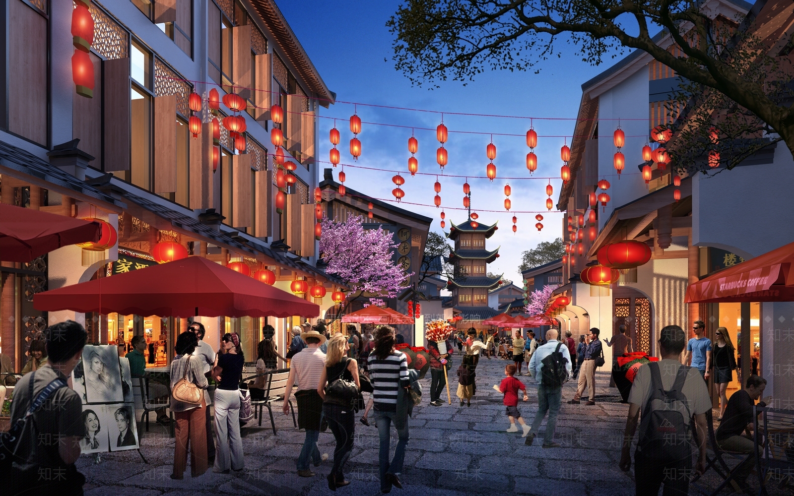 中式古建3D模型下载【ID:1183213369】