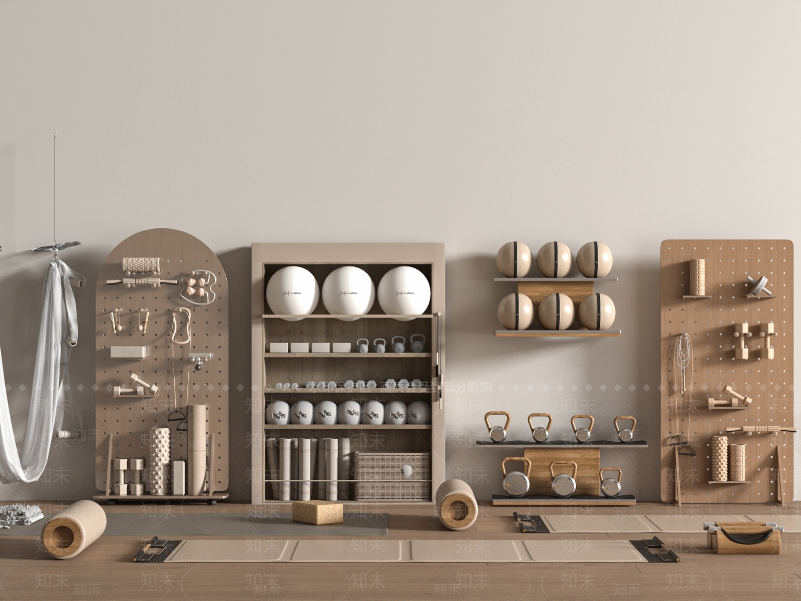 运动器材3D模型下载【ID:1183225349】
