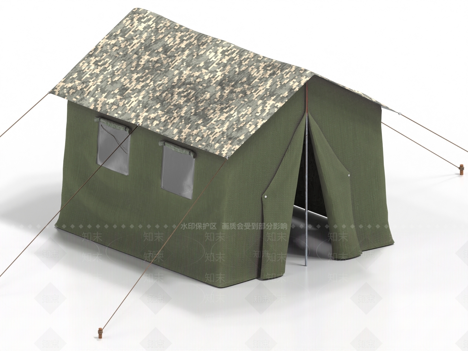 帐篷3D模型下载【ID:1183227549】