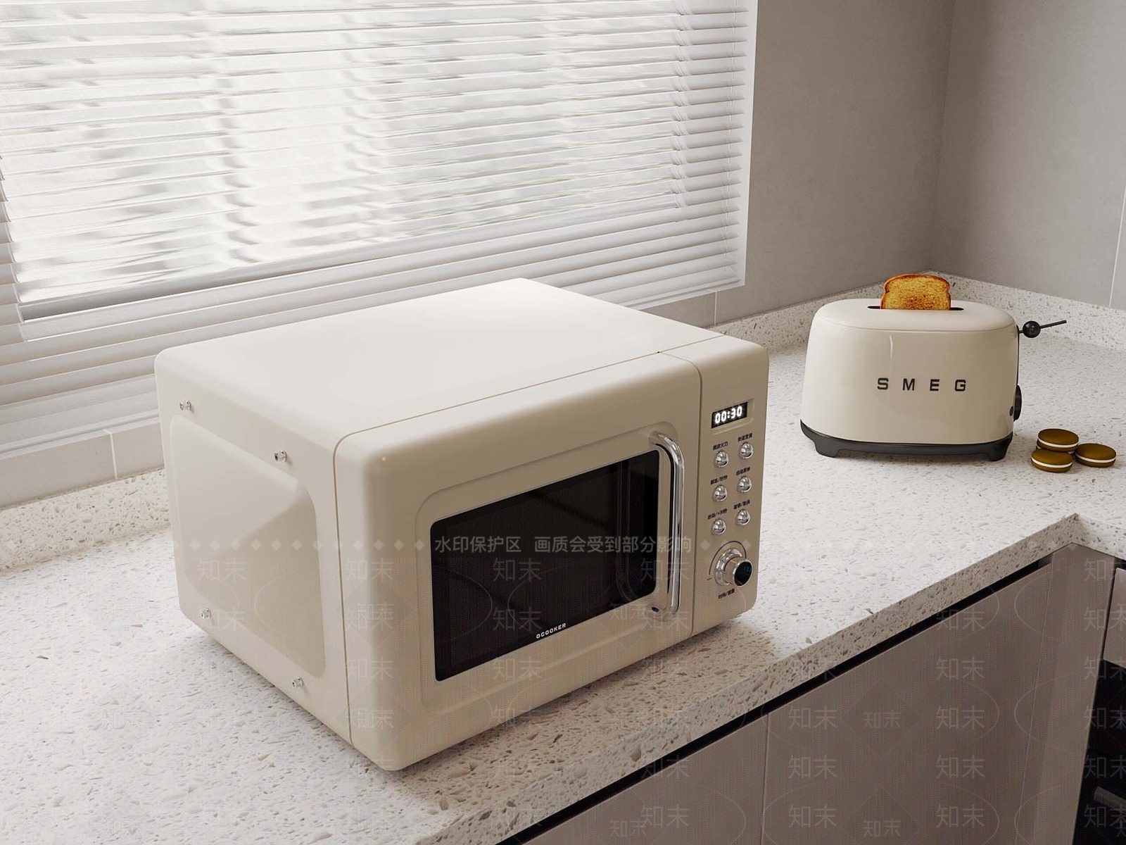 微波炉SU模型下载【ID:1183231920】