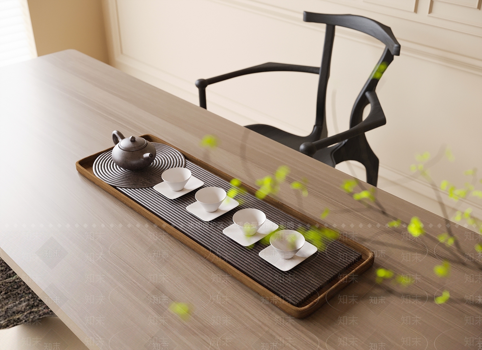 茶具SU模型下载【ID:1183246729】