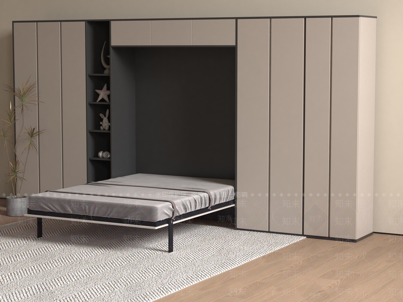 其他床具SU模型下载【ID:1183249863】