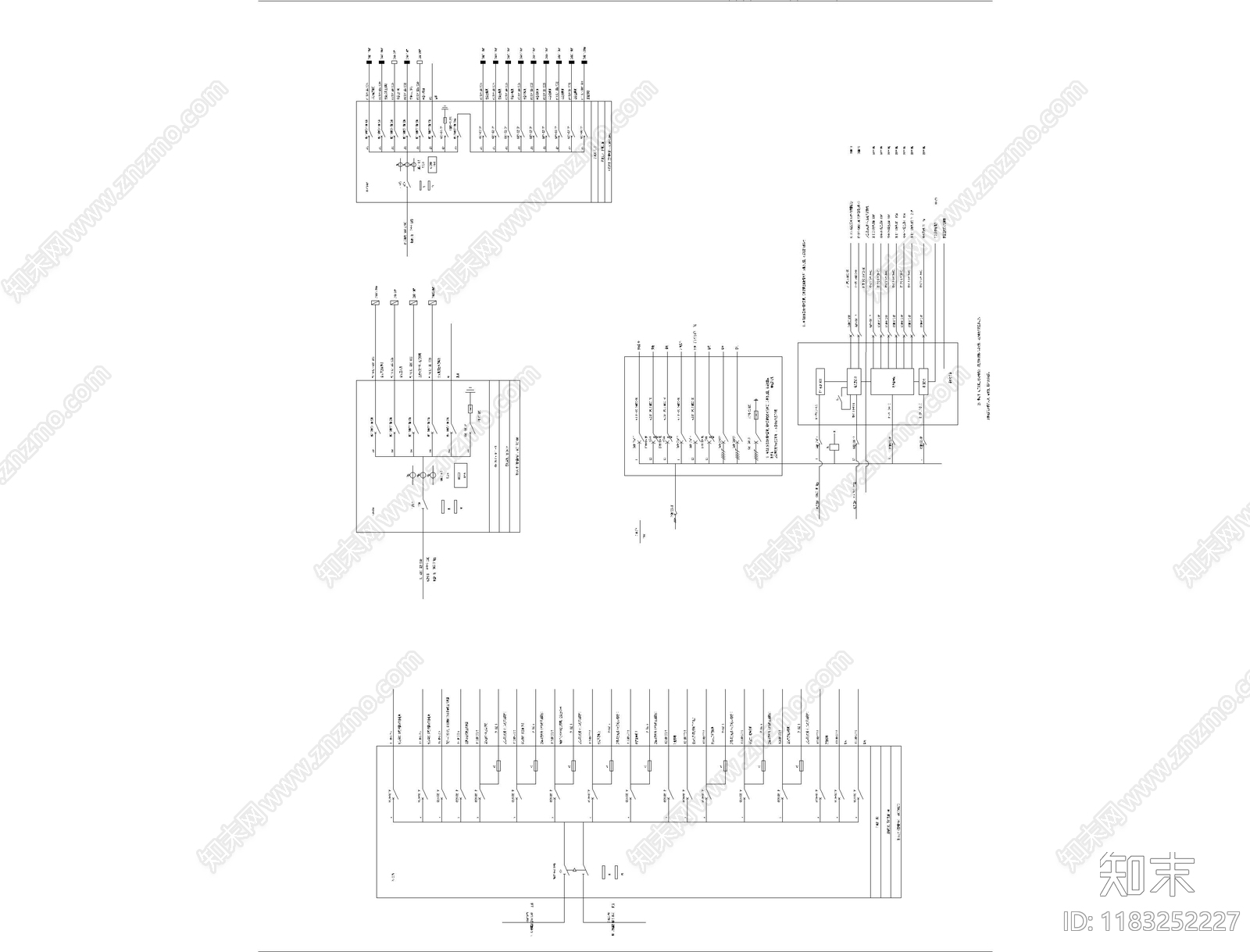 电气图cad施工图下载【ID:1183252227】