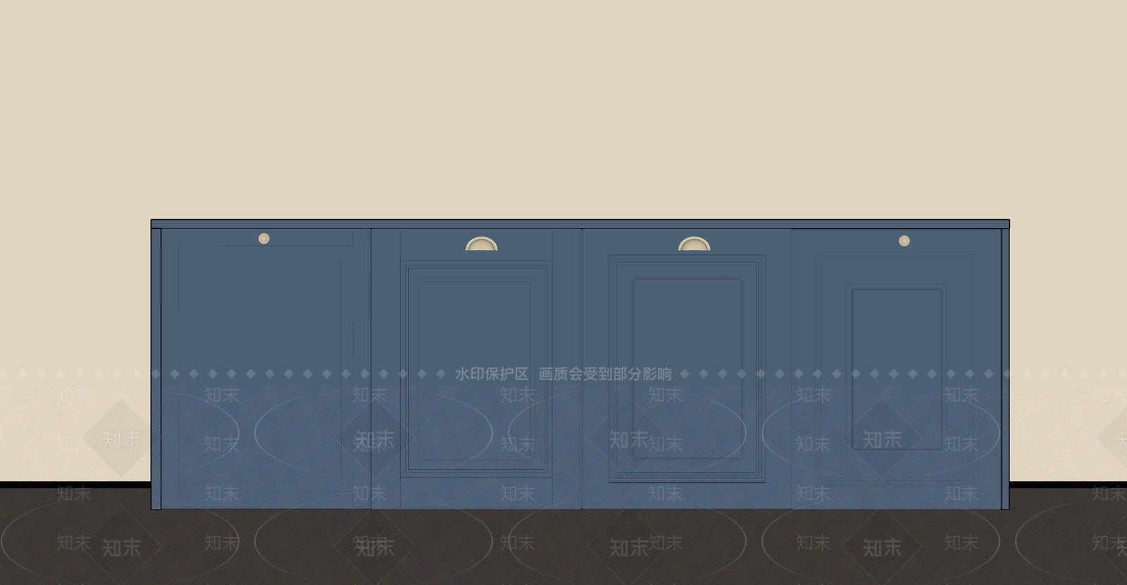 复古美式其他门SU模型下载【ID:1183267477】